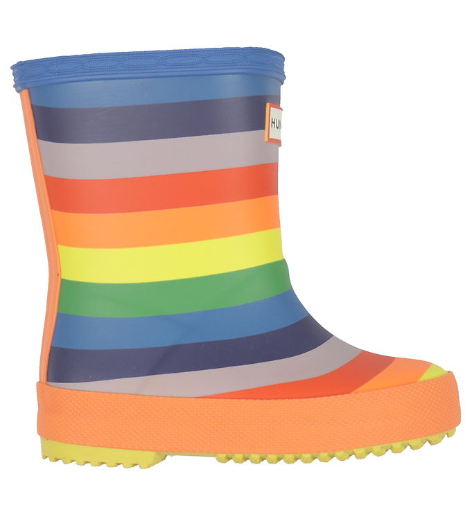 Multifarvet Hunter Gummistøvler Kids First Rainbow - Hunter Gummistøvler  - 5063447081990