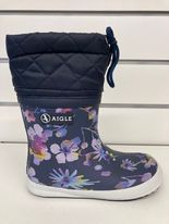 Aigle Giboulee Darkflower 900 25082 Lilla - Aigle Gummistøvler