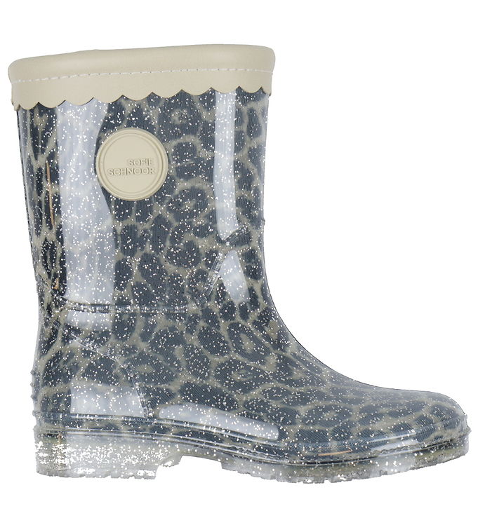 Beige Sofie Schnoor Gummistøvler Nillesk Leopard - Sofie Schnoor Gummistøvler  - 5715202769567