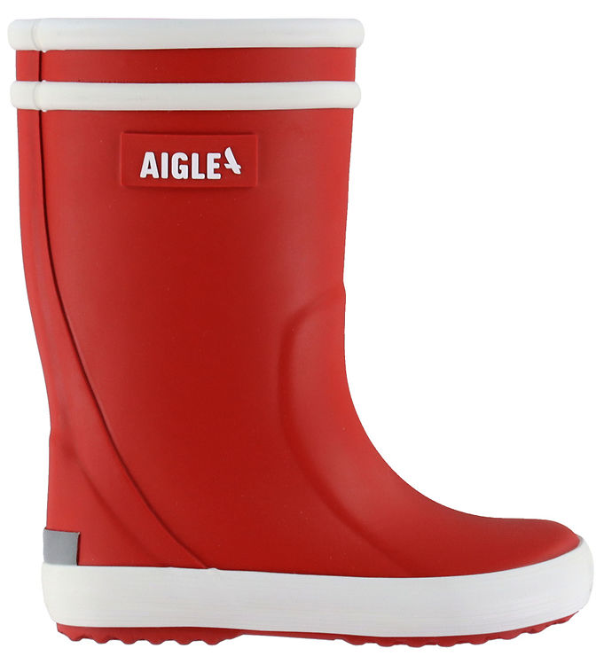 Hvid Aigle Gummistøvler Lolly Pop Rouge Blanc - Aigle Gummistøvler  - 3246578888719