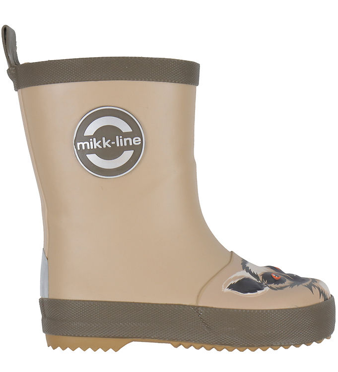 Brun Mikk Line Gummistøvler Doeskin - Mikk-line Gummistøvler  - 5715073516017