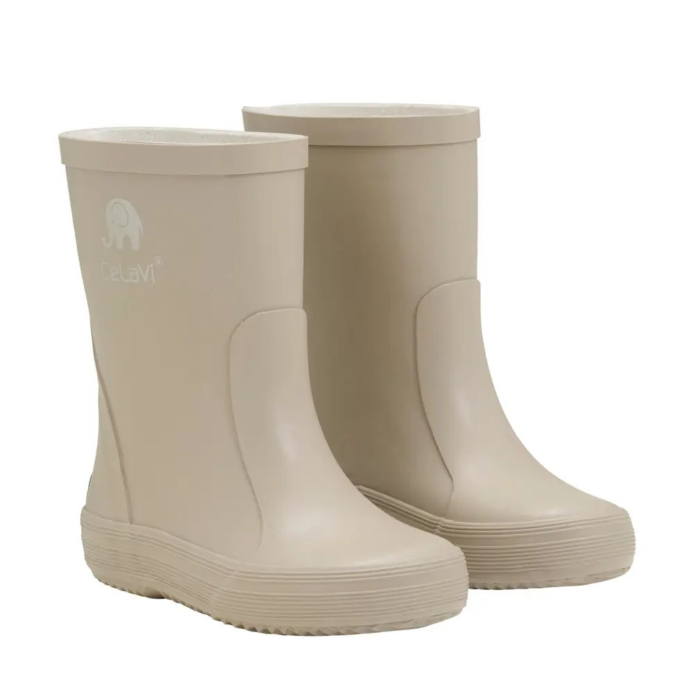 Beige Gummistøvler Basis 2106 - Celavi Gummistøvler  - 5713438197673