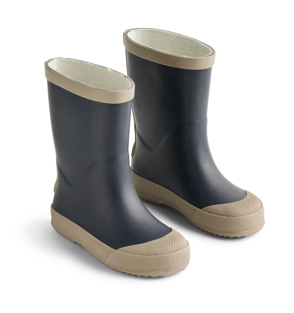 Blå Muddy Gummistøvler 1060 - Wheat Gummistøvler  - 5715596263573