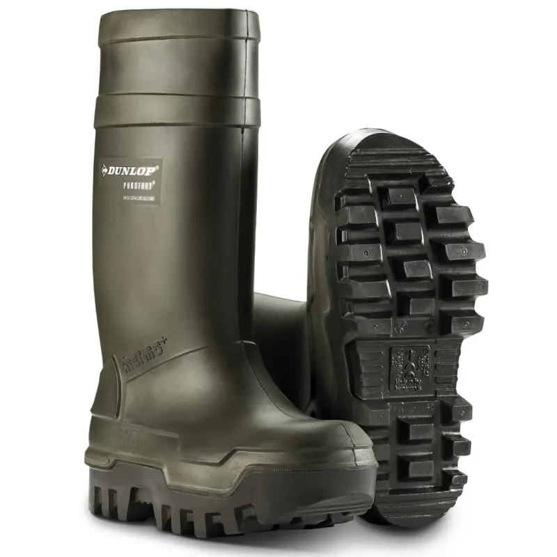 Dunlop Purofort Thermo Gummistøvle - Dunlop Gummistøvler  - 8713197035480