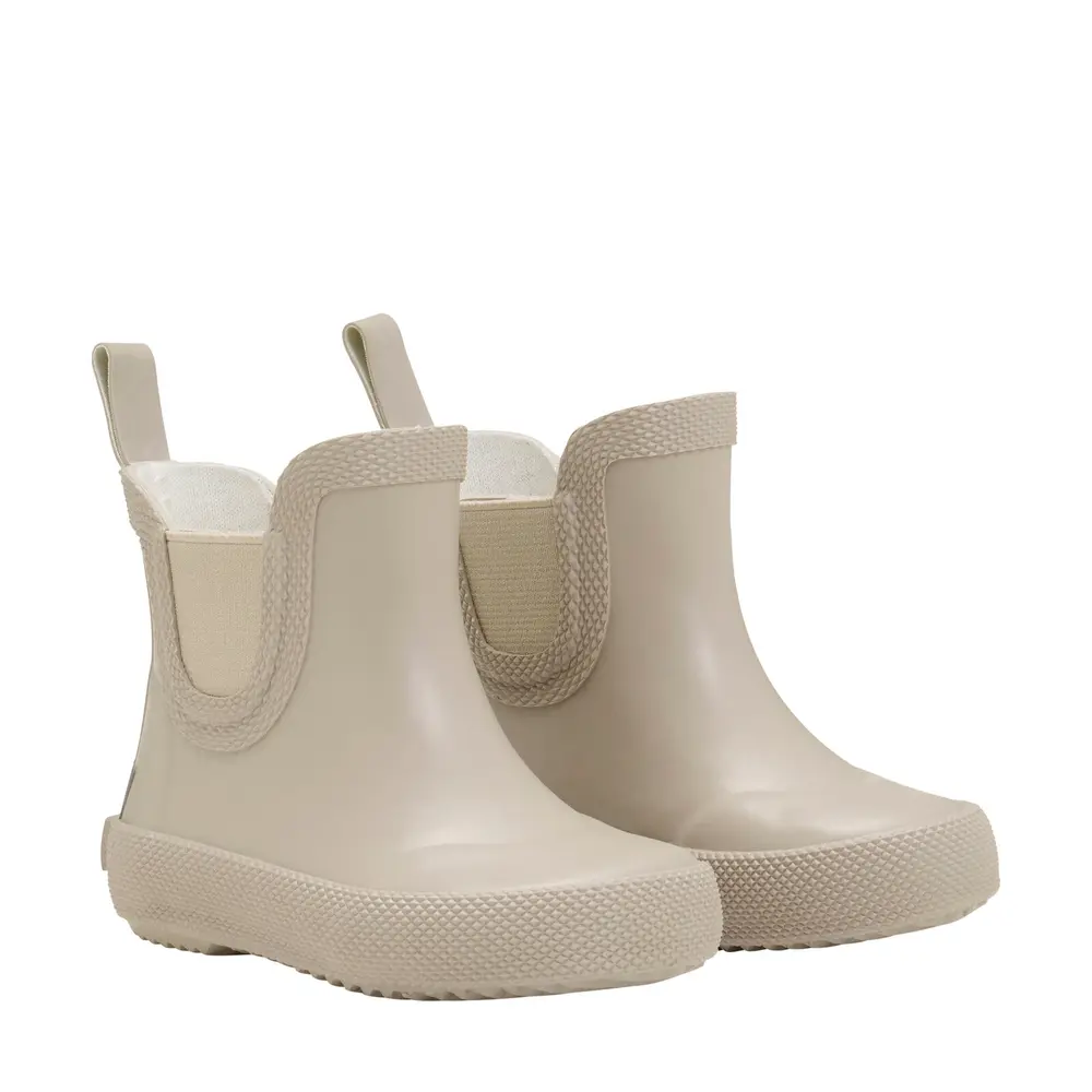 Beige Basis Kort Gummistøvle 2106 - Celavi Gummistøvler  - 5713438197062